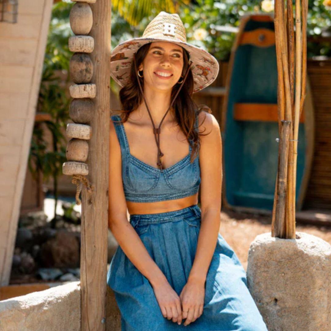 Hemlock Island Cowboy Signature Lifeguard Straw Hat